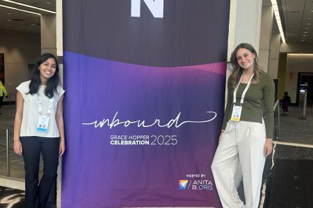 Two SoC Students Attend the Grace Hopper Celebration 2025 Conference