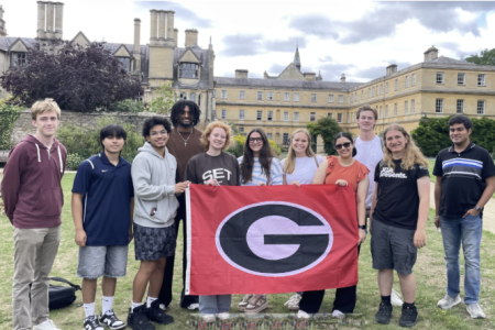 Photo of UGA SoC students 